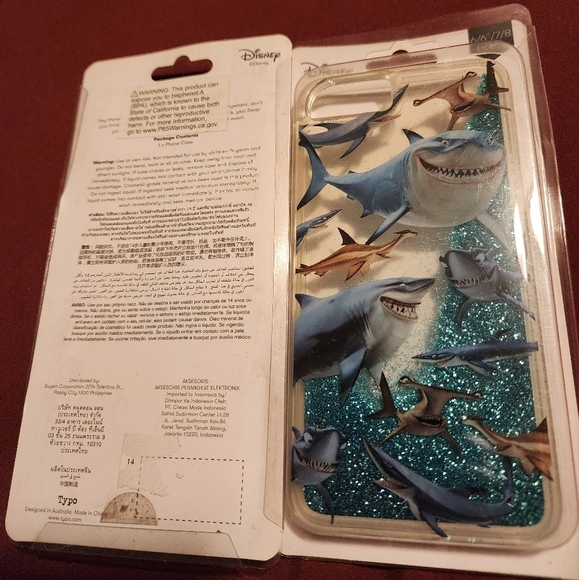 Disney Finding Nemo Bruce Case For Iphone 6 6s 7 8 Plus - Picture 2 of 3